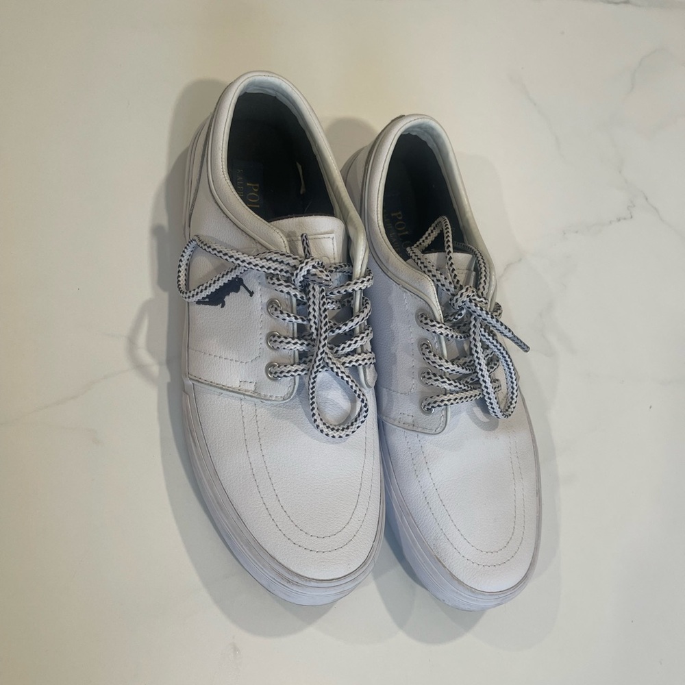 Polo by Ralph Lauren White Men's Shoes